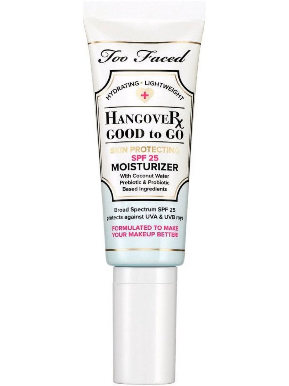NEW Too Faced Hangover rx Good to Go moisturizer